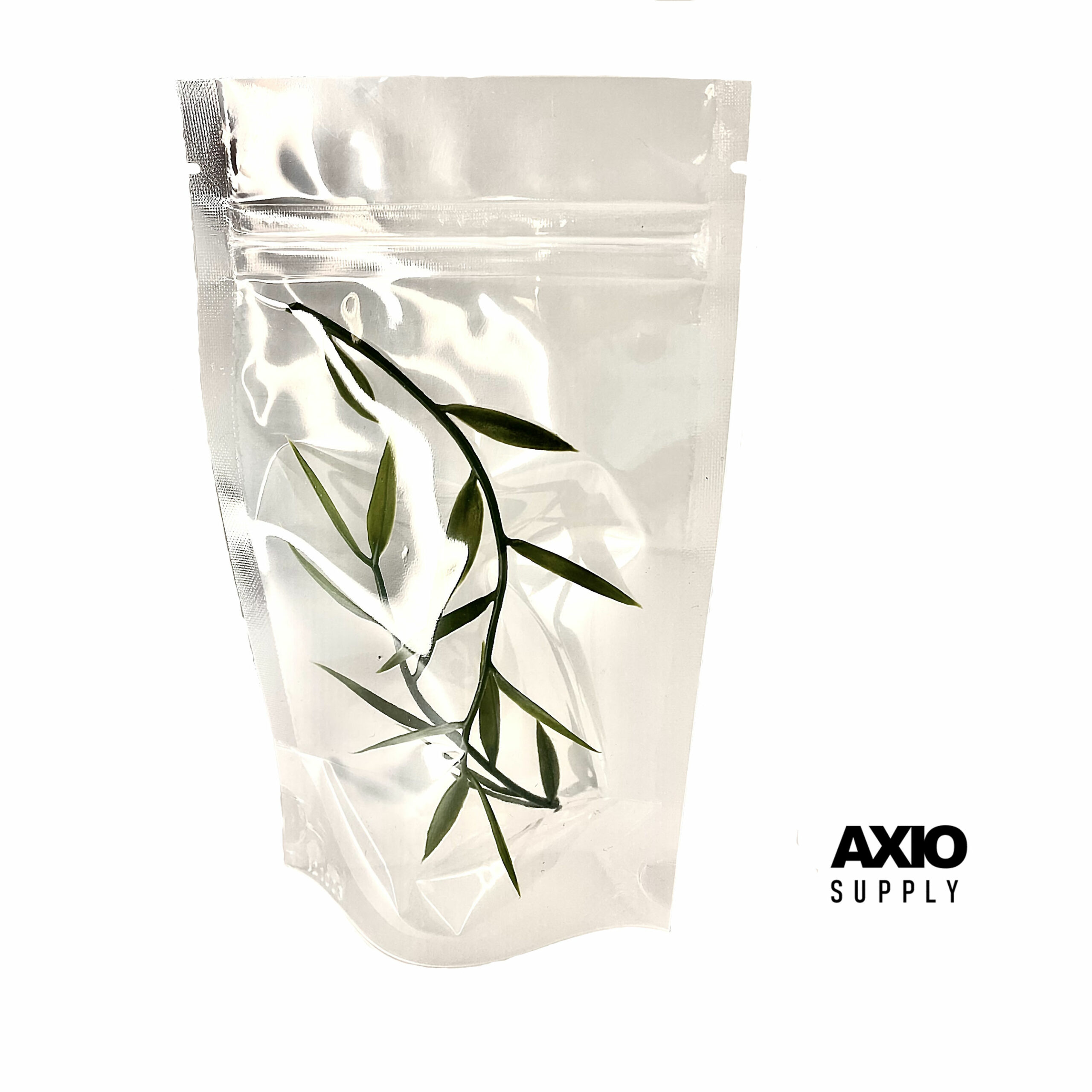 Clear Bag: Stand Up Pouch Clear Zip (4″ x 2.375″ x 6.5″)